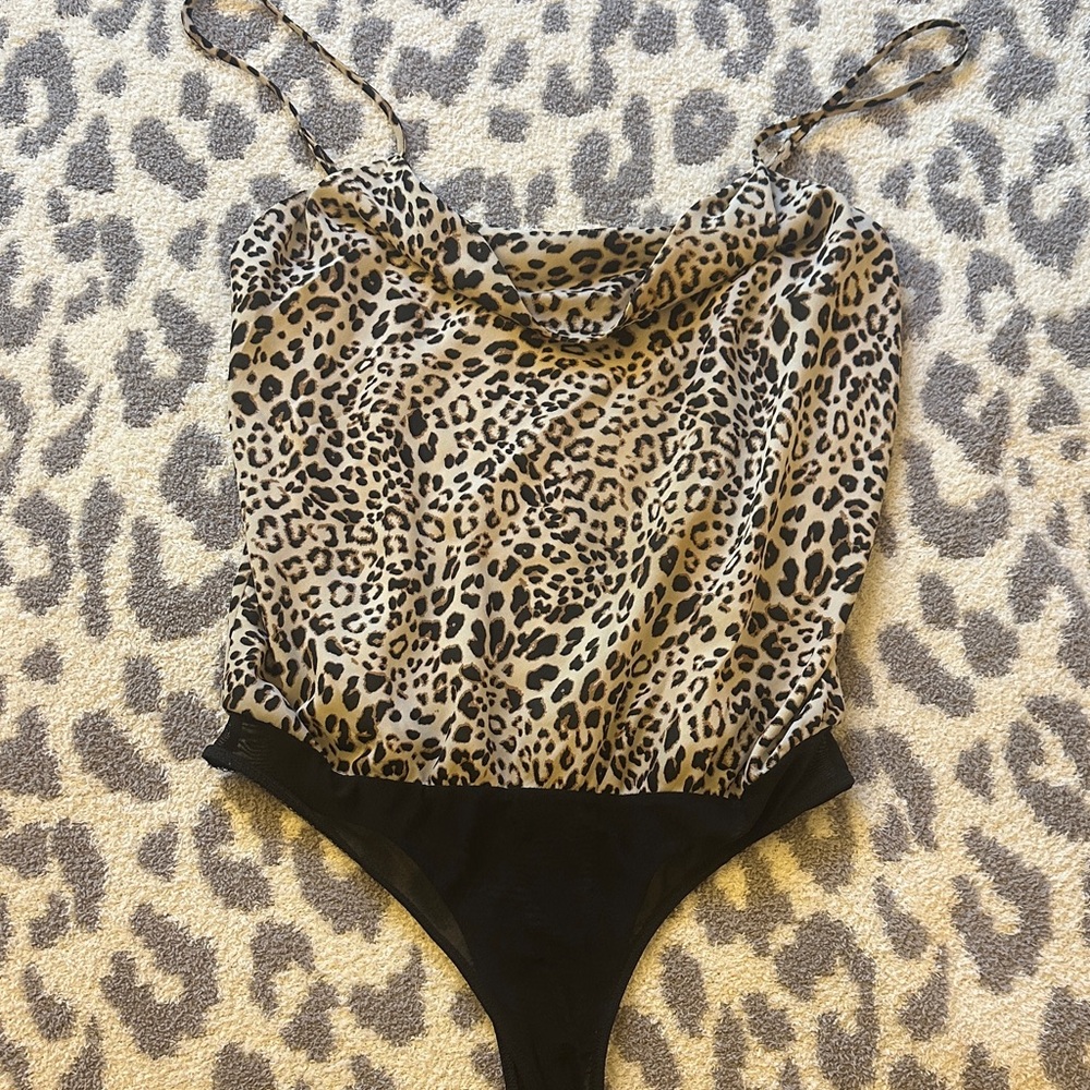 Leopard Print Bodysuit